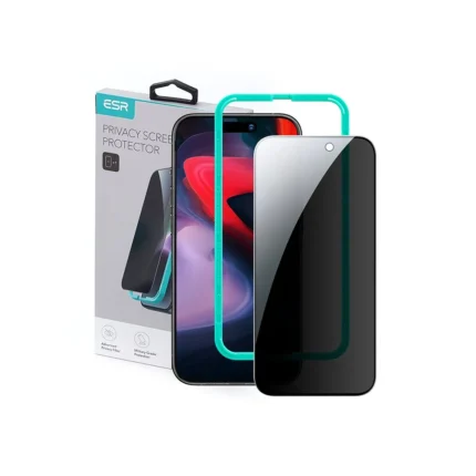 ESR Anti Spy Powerful Privacy Screen Protector for iPhone 15 Pro / 15 Pro Max (1 Pack) - iphone-15-pro