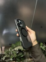 Clear MagSafe iPhone Case – Shockproof Transparent Matte Black Frame - Cover Your Phone - Image 6