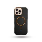 Matte Magnetic Orange MagSafe Polycarbonate Case - Cover Your Phone