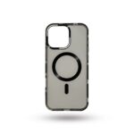 Clear MagSafe iPhone Case – Shockproof Transparent Matte Black Frame - Cover Your Phone - Image 2