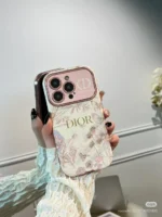 Nexora Elegant Floral Design Leather Case - Image 3