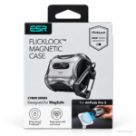 ESR FlickLock Magnetic Case for AirPods Pro 3 – MagSafe Compatible Drop Protection