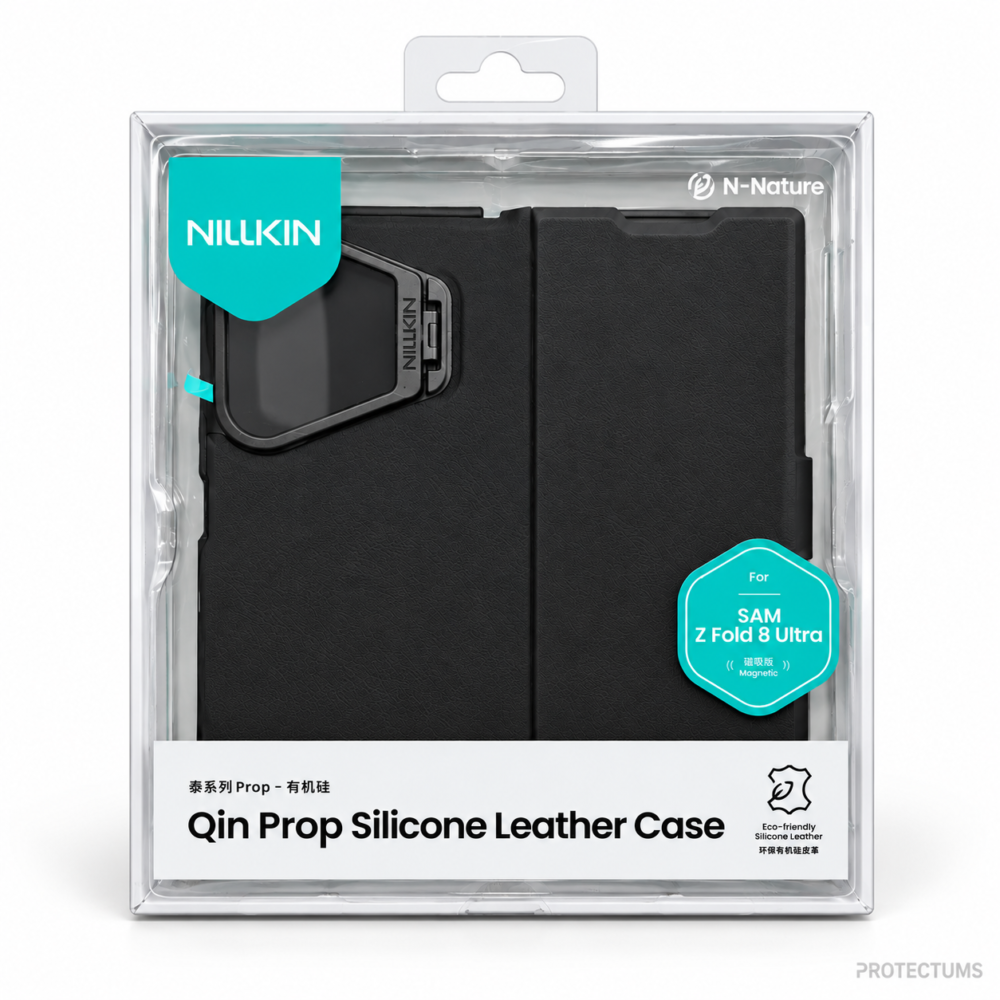 Nillkin Qin Prop Silicone Leather Case for Samsung Galaxy Z Fold 8 Ultra