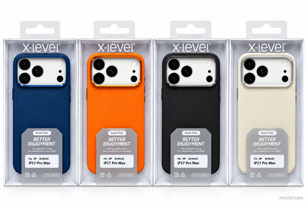 Premium Skin Feel MagSafe Case for iPhone – Leather-Style Protective Cover