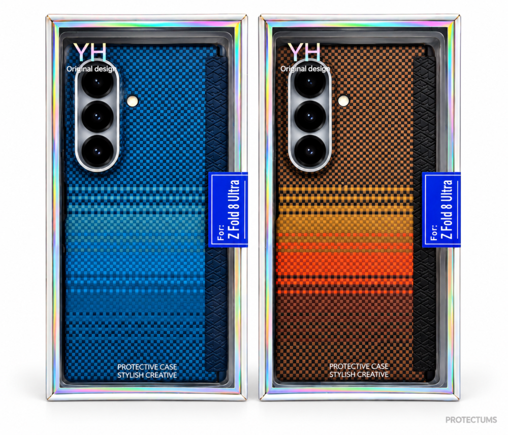 YH Carbon Checkered Case for Samsung Galaxy Z Fold 8 Ultra | Premium Protection