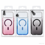 iPefet MagSafe Clear Case with Colored Edge Protection